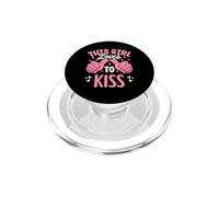 A Esta Chica le Encanta besar Besos Divertidos PopSockets PopGrip para MagSafe