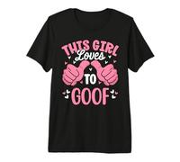 A Esta Chica le Encanta burlarse del Humor Divertido Camiseta Premium