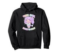 A Esta Chica le Encanta tirarse un Pedo Divertido Humor Anime Kawaii Sudadera con Capucha
