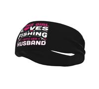 A esta chica le gusta pescar con su marido. Diademas para hombre y mujer, antideslizantes, absorbentes, deportivas, para gimnasio, baloncesto, yoga.