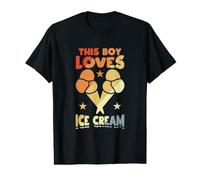 A Este Chico le Encanta el Helado Camiseta gráfica económica