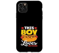 A este chico le encanta Hot Dogs Hot Dog Lover Carcasa para iPhone 11 Pro Max