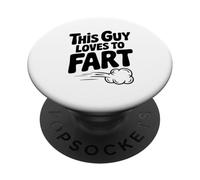 A Este Chico le Encanta tirarse Pedos Humor Divertido PopSockets PopGrip Adhesivo