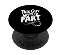 A Este Chico le Encanta tirarse Pedos Humor Divertido PopSockets PopGrip Adhesivo