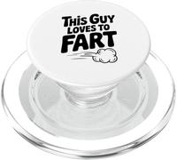 A Este Chico le Encanta tirarse Pedos Humor Divertido PopSockets PopGrip para MagSafe