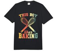 A Este Chico le Gusta Hornear Chef de repostería Baker Boys Comfort Colors Adult Heavyweight T-Shirt