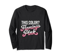 A este color lo llamo Flamingo Pink Sunburn Manga Larga