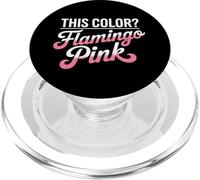 A este color lo llamo Flamingo Pink Sunburn PopSockets PopGrip para MagSafe