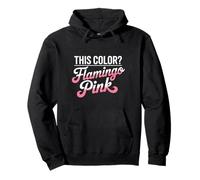 A este color lo llamo Flamingo Pink Sunburn Sudadera con Capucha