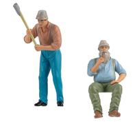 A Estrenar POLA Escala G en El Forsthütte, 2 Figuras Impermeable Artículo: