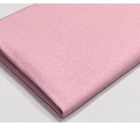 A-Express Tela de Algodón - 60 Pulgadas 150cm Ancho Por Metro - Material de Viscosa de 150 GSM - para Ropa, Forro de Cortinas, Sábanas, Vestidos, Fundas de Almohada - Medio Metro Rosa claro