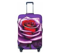 A Fascinating Universe - Funda de equipaje de viaje para equipaje de 18 a 32 pulgadas, lavable, resistente a los arañazos, Fucsia Rose, L