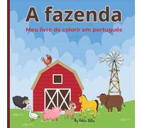 A Fazenda: Meu livro de colorir em português