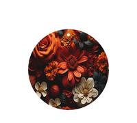 A feast of roses and chrysantthemums - 4 tarjetas de ambientador para coche, desechables, para colgar, para vehículos, aroma a lavanda