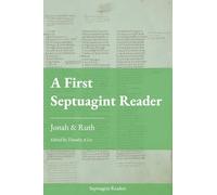 A First Septuagint Reader: Jonah and Ruth
