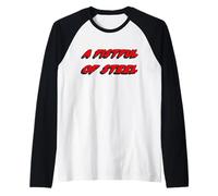 A Fistful of Steel | Canción de Rabia de 1990 Camiseta Manga Raglan