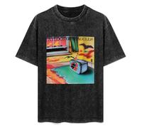 A Flock of Seagulls Unisex T-Shirt Top Black Mens tee L
