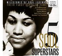Aretha Franklin; James Brown; Tina Turner - 5 Soul Stars - First Steps To Fame