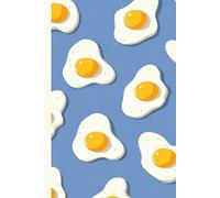 A fried eggs: Work Notebook, Funny Office Gift for Women, Coworker, Boss, Secret Santa Gag Gift (Blank Lined Journal)