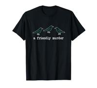 A Friendly Murder Group of Crows Ravens Camiseta