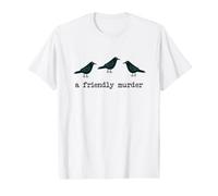 A Friendly Murder Group of Crows Ravens Camiseta gráfica económica