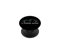 A Friendly Murder Group of Crows Ravens PopSockets PopGrip Adhesivo