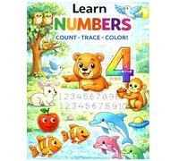 A fun way to learn numbers for children ages 3-5. A workbook featuring numbers 1-10. Counting, coloring, tracing, and finding. (Play and Learn - Ages 3-5)