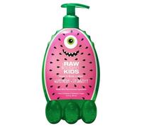 A G Rs Raw Sugar Kids - Loción para manos y cuerpo con sabor a sandía y fresa, hecha con ingredientes vegetales, sin sulfatos ni parabenos, vegana (paquete de 12)