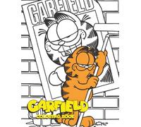 A Gar-filed's Coloring Book: JUMBO Coloring Pages Of Cute Characters Drawing for Kids