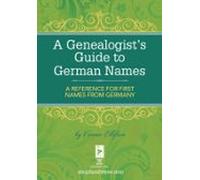A Genealogists Guide To German Names (ebook)