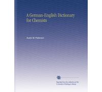 A German-English Dictionary for Chemists