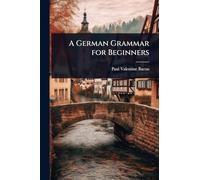 A German Grammar for Beginners