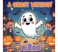 A Ghost without A Boo Halloween Books for Kids: A Funny Spooky Children's Storybook About Laughter, Friendship and Finding Courage