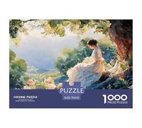 A Girl in A White Wedding Dress 1000 Stück Stabiler Karton Puzzle Kitten Lebendige Bilder Kreatives Spiel Puzzles Als Geburtstagsgeschenke 70x50cm/1000pcs