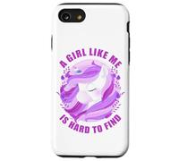 A Girl Like Me is Hard to Find - Women Kids Unicorn Mother's Carcasa para iPhone SE (2020) / 7 / 8