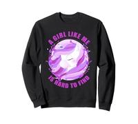 A Girl Like Me is Hard to Find - Women Kids Unicorn Mother's Sudadera
