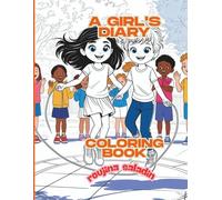 A Girl's Diary: coloring book