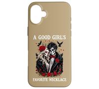 A Good Girl's Favorite Necklace Dark Romance Smut Book Smutt Carcasa para iPhone 16 Plus