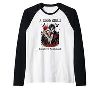 A Good Girls Favorite Necklace Dark Romance Smutty Book Smut Camiseta Manga Raglan