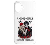 A Good Girls Favorite Necklace Dark Romance Smutty Book Smut Carcasa para iPhone 16 Plus