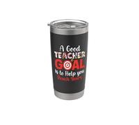 A Good Teacher Goal Funny Teaching School Teachers Vaso térmico de acero inoxidable de doble pared