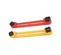 A, guía de base de máquina de corte ajustable para abrazadera de posicionamiento de fresado de sierra circular, paquete de 2, hebilla inversa bidireccional, se adapta a cortadores de 4 a 6 pulgadas