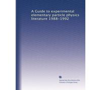 A Guide to experimental elementary particle physics literature 1988-1992