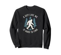 A Guy Like Me Is Hard To Find Bigfoot Sasquatch Retro Design Sudadera