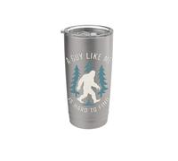 A Guy Like Me Is Hard To Find Bigfoot Sasquatch Retro Design Vaso térmico de acero inoxidable de doble pared