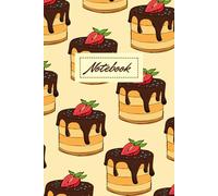 A Half Strawberry On Top Of Cake: Notebook
