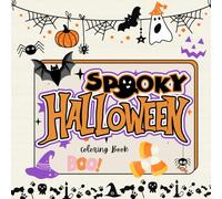 A Halloween Coloring Adventure for Little Ghouls & Goblins: Featuring Bold Coloring Pages