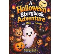 A Halloween Storybook Adventure: Read, Color, and Explore with Milo and Friends For Kids Ages 6 & Up
