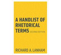A Handlist of Rhetorical Terms