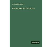 A Handy Book on Criminal Law